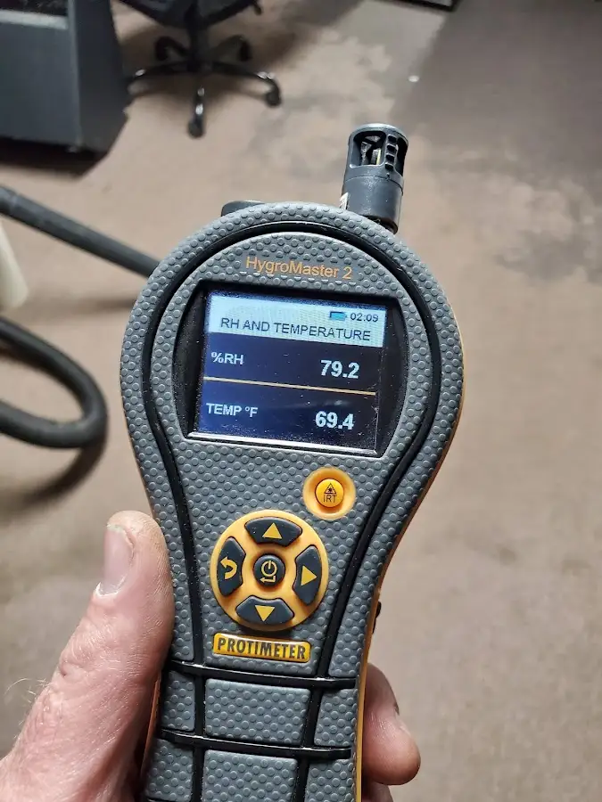 Moisture meter humidity assessment for Fire & Smoke Damage Restoration in West Dundee